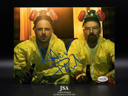 Aaron paul signed 8x10 photo - signed,